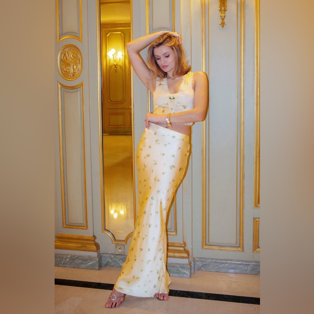 RESA JULIETTE SKIRT SET in Beurre (XS)